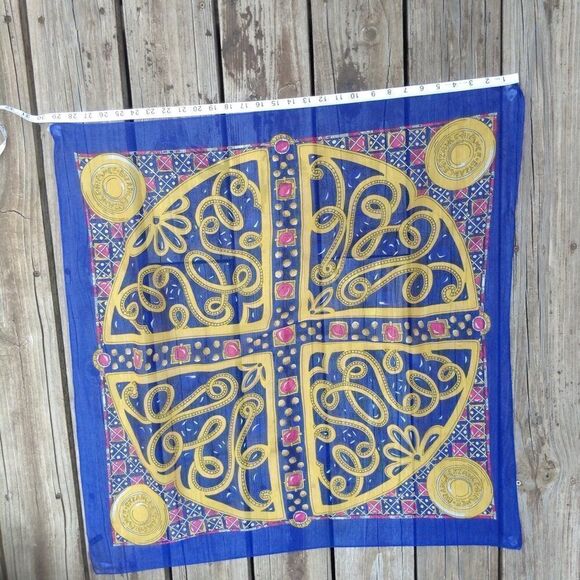 Rochas Byzance Paris Scarf "Rare" Vintage - Picture 4 of 4